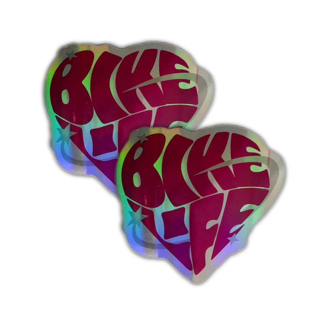 2 x Stickers MRTS Holographique