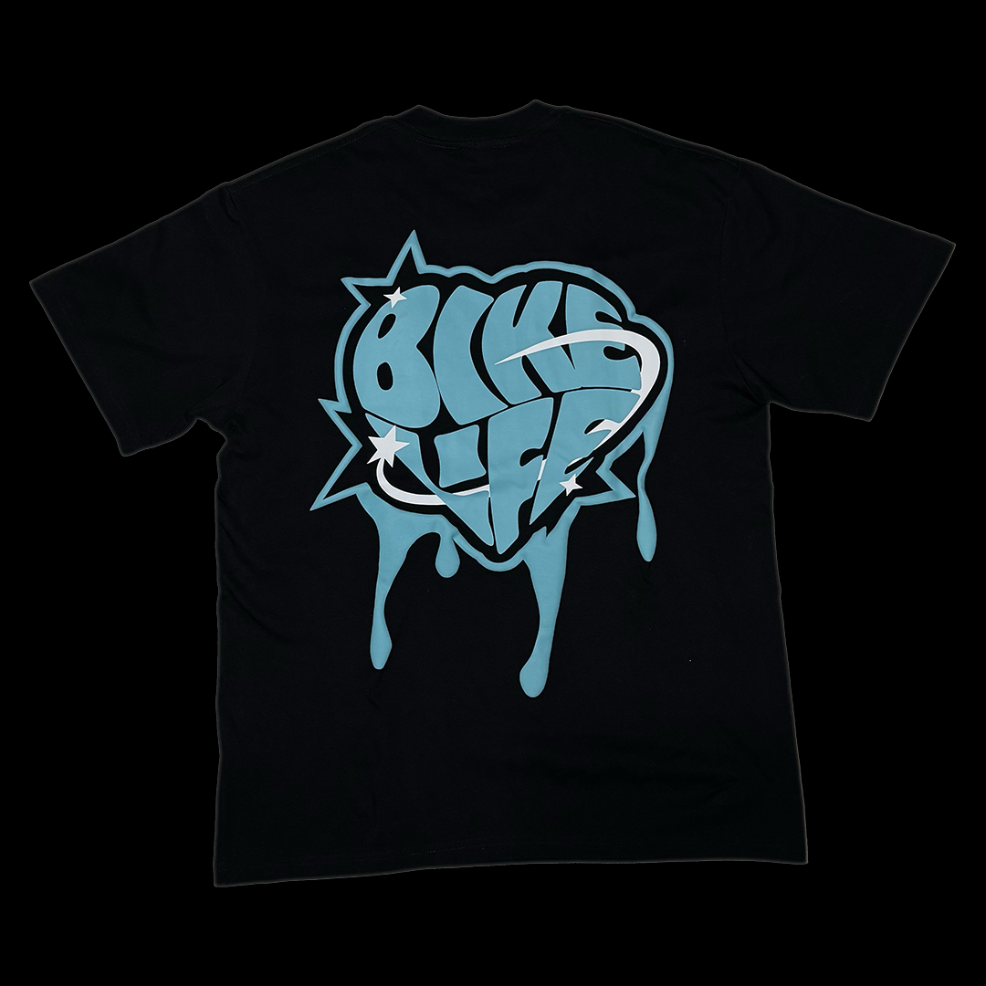 MRTS T-shirt Coulure bleu