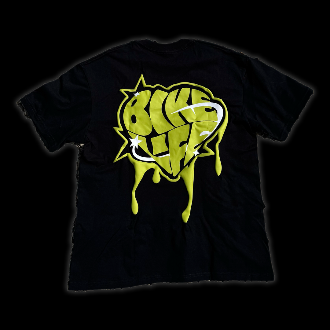 MRTS T-shirt coulure vert