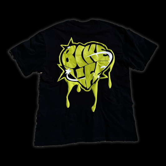 MRTS T-shirt coulure vert