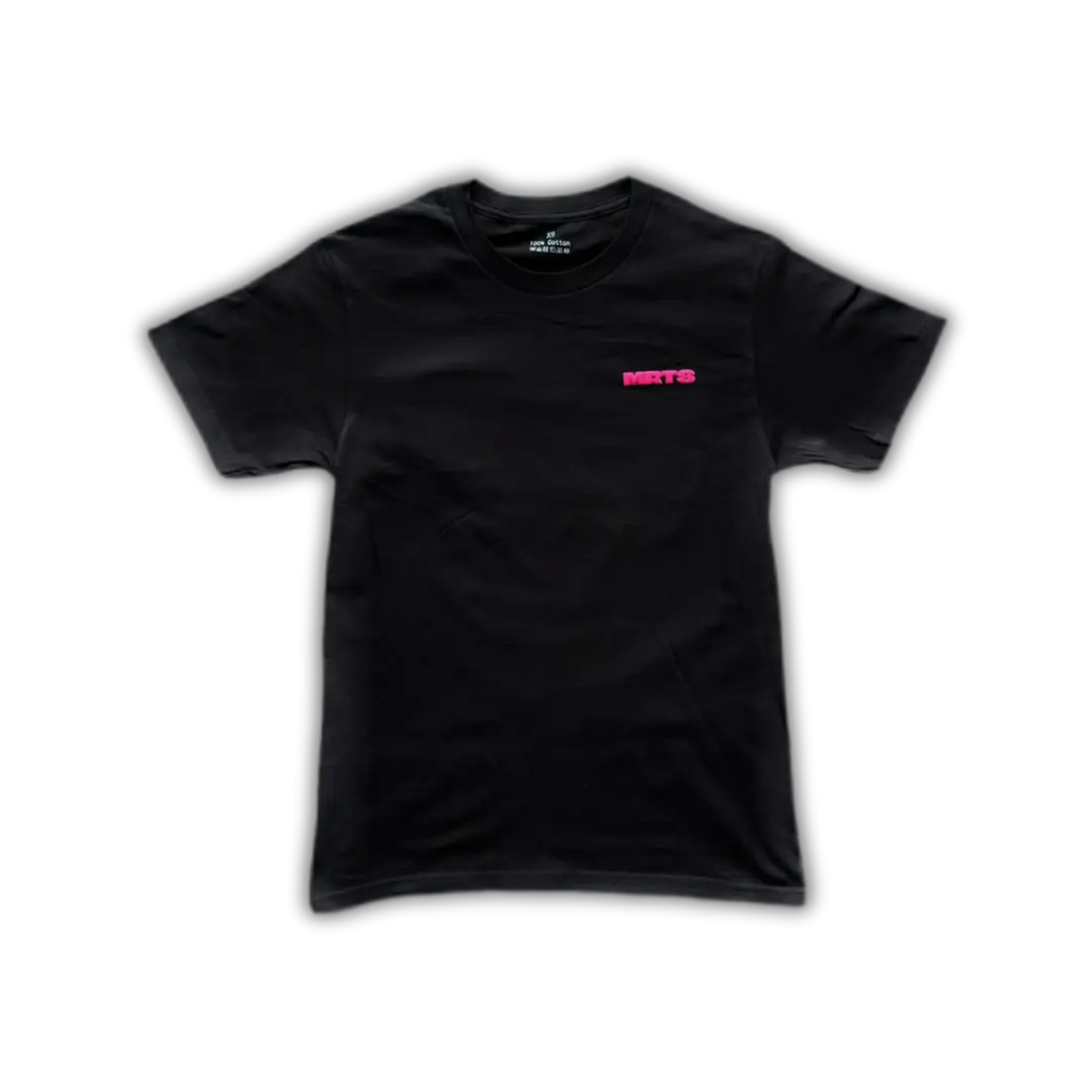 T-shirt noir MRTS devant style urban bikelife - MRTS BKLF