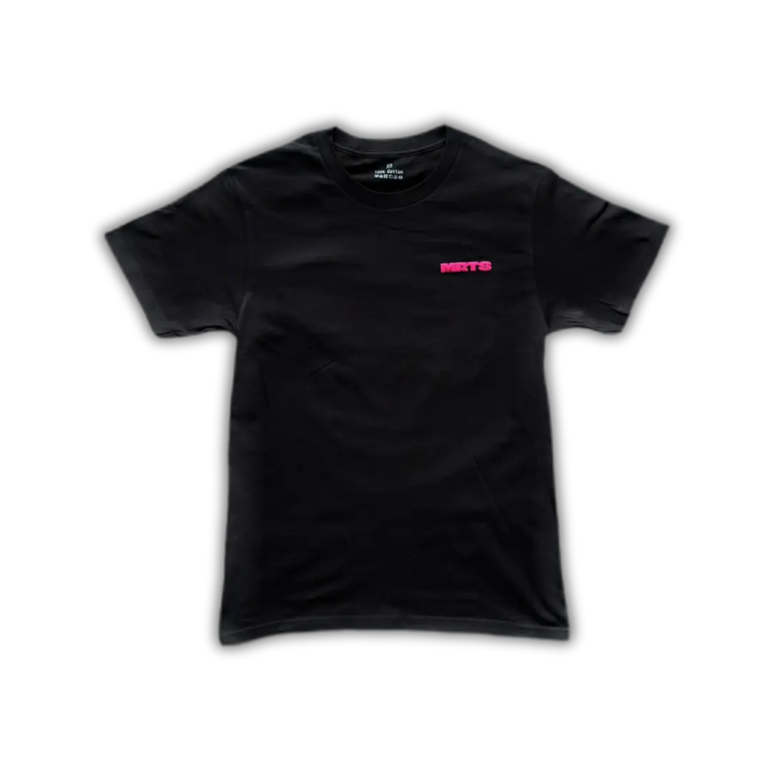 T-shirt noir MRTS devant style urban bikelife - MRTS BKLF