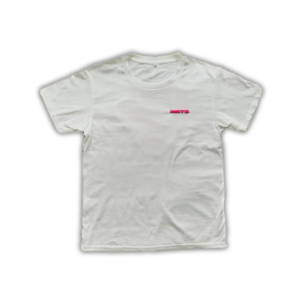 T-shirt blanc MRTS dos bikelife cross bitume - MRTS BKLF