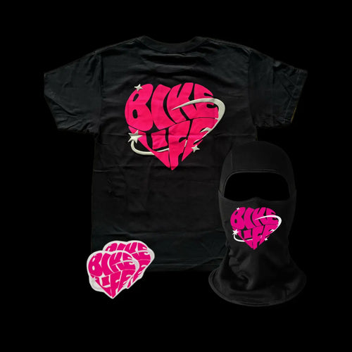 Pack MRTS noir t-shirt cagoule stickers bikelife - MRTS BKLF
