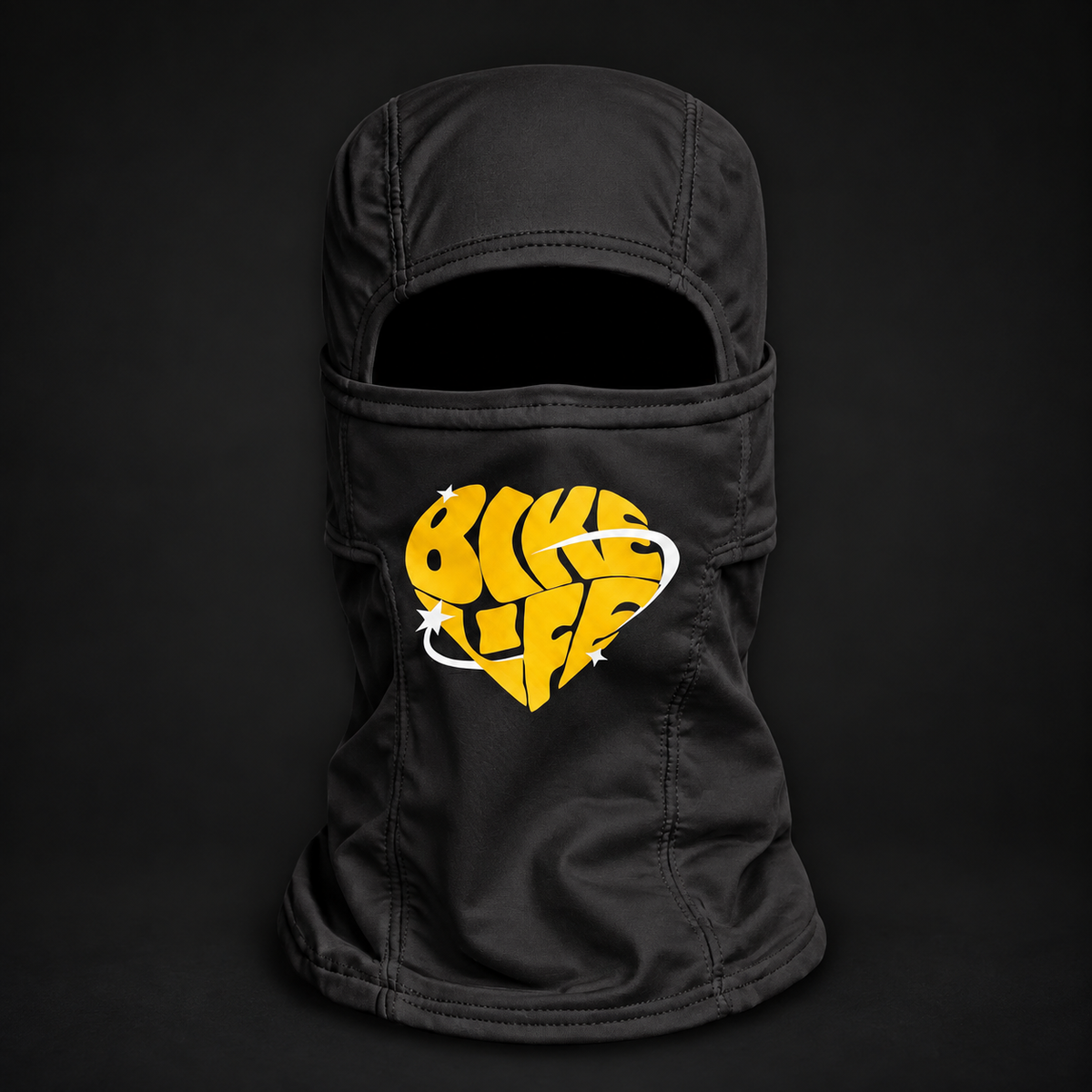 Mask Match Ur Bike Yellow — vue de face