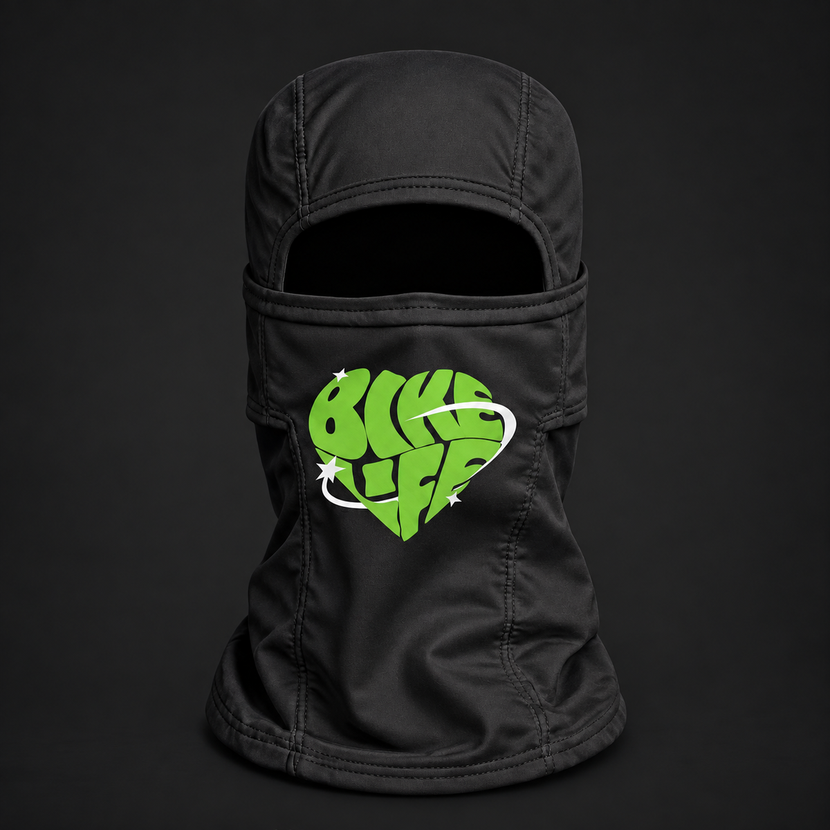 Mask Match Ur Bike Green — vue de face