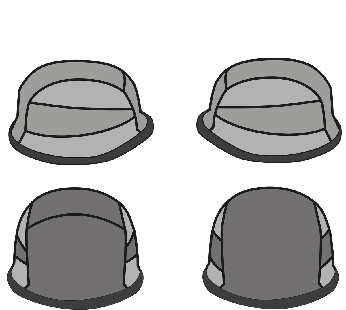 Casque Custom / Helmet Custom MRTS BKLF