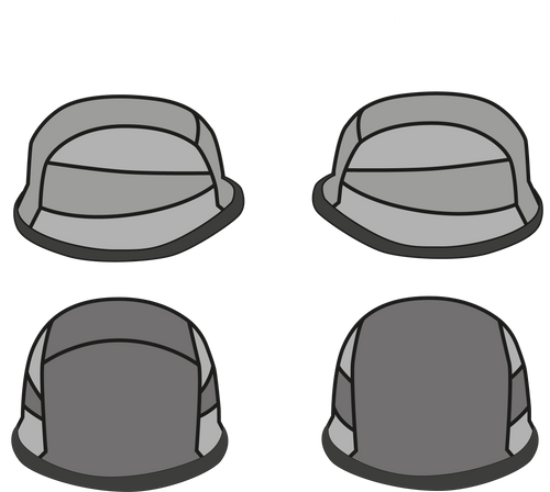 Casque custom fait main personnalisé bikelife moto - MRTS BKLF