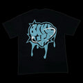 T-shirt coulure bleu bikelife coupe fit 100% coton - MRTS BKLF