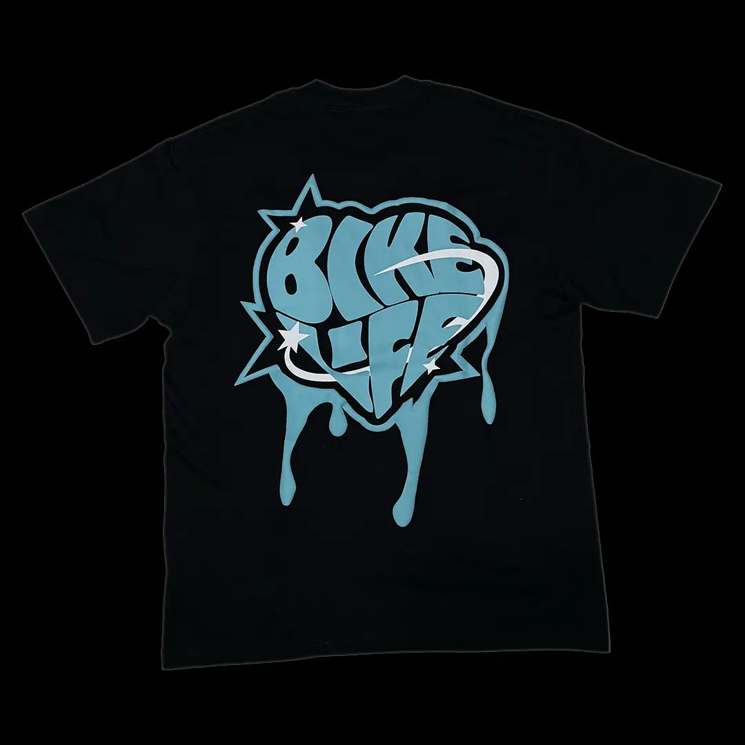 MRTS T-shirt Coulure bleu