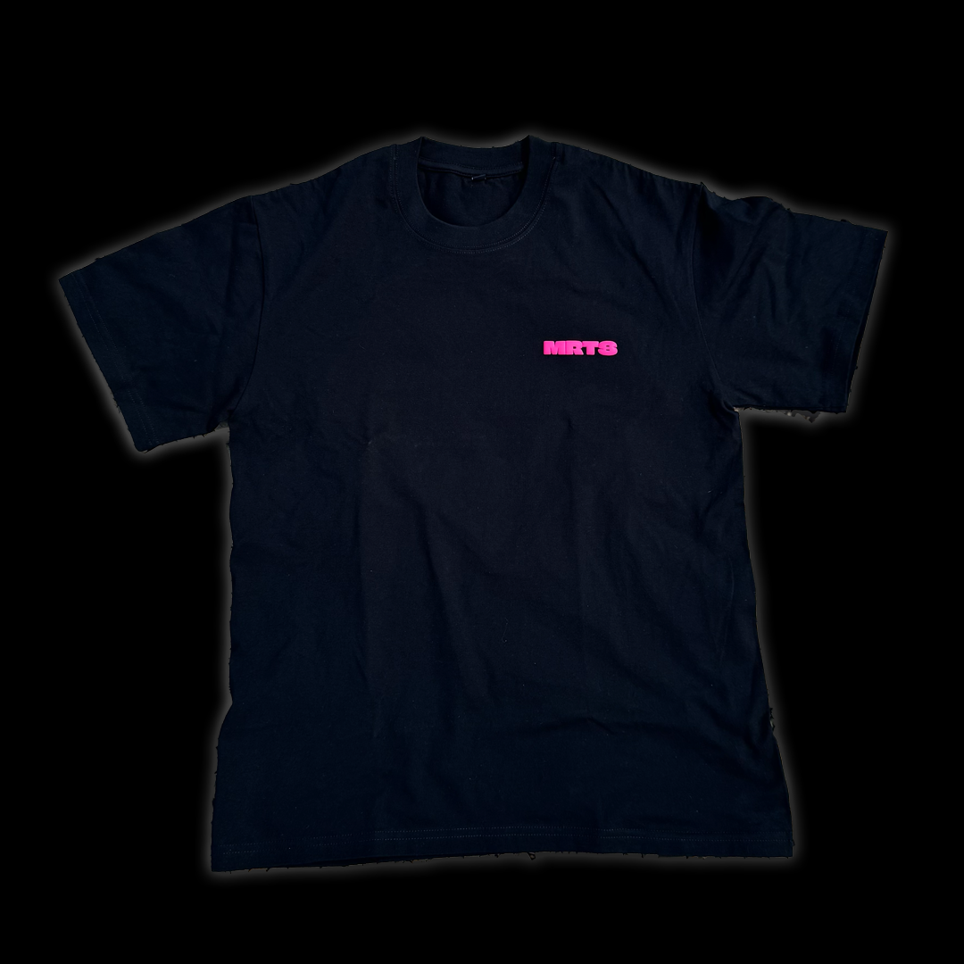 MRTS T-shirt Coulure Rose